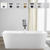 Vanity Art  VA6814-L-PW 67" x 32" Freestanding Acrylic Soaking Bathtub - Pure White