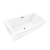 Vanity Art VA6814-S-TG 59" x 30" Freestanding Acrylic Soaking Bathtub - White/Titanium Gold Trim