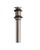 Trim To The Trade Mushroom Plug Pop Up Sink Drain With Overflow, Satin Nickel - 4T-245-31