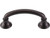 Top Knobs M964 ORB Edwardian Lund Pull 3" (c-c) - Oil Rubbed Bronze