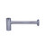 Trim To The Trade Round 1-1/4" Bottle P-Trap, Stainless - 4T-2577-50