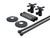 Trim To The Trade Lavatory Supply Set 1/2" IPS X 3/8" Outer Diameter Angle Stop - Cross Handle, Stainless - 4T-726X-50