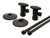Trim To The Trade Lavatory Supply Set 1/2" Nom Cmp X 3/8" OD CMP Angle Stop, Light Brushed Bronze - 4T-728-38