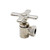 Trim To The Trade Angle Stop 1/2" IPS X 1/2-7/16" - Cross Handle, Venezian Bronze - 4T-286X-47