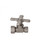 Trim To The Trade Straight Stops 1/2" Nominal Compression X 1/2" Outer Diameter - Cross, Flat Black - 4T-39412X-20