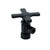Trim To The Trade Angle Stop - 1/2" Nominal Compression X 3/8" Outer Diameter Compression - Cross Handle, Satin Brass - 4T-28738X-5