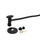 Trim To The Trade Angle Stop With 12" Riser - 1/2" Compression, Satin Chrome - 4T-3812-6