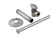 Trim To The Trade  4T-716-5 TOILET / CLOSET SUPPLY SET 1/2" IPS X 1/2"-7/16" ANGLE STOP - SATIN BRASS