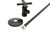 Trim To The Trade Toilet / Closet Supply Set 1/2" Nominal Compression X 3/8" Outer Diameter Compression Angle Stop - Cross Handle, Satin Copper - 4T-717X-37