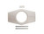 Trim To The Trade Remodel Cover Plate - One Hole, Polished Brass - 4T-541-2