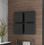 Lucena Box Collection Single Door Reduced Depth Wall Cabinet - 14 Inch W x 16 Inch H x 7.2 Inch D - Grey/Ceniza Highgloss - 84498
