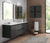 Lucena Box Collection Single Door Reduced Depth Wall Cabinet 14 Inch W x 16 Inch H x 7.2 Inch D - White Highgloss - 84497
