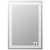 Madeli ZEN II Illuminated Slique Mirror-II 36"X 30" with Lumentouch - IM-ZE3630-23