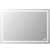 Madeli ZEN II Illuminated Slique Mirror-II 42"X 30" with Lumentouch - IM-ZE4230-23