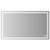 Madeli  IM-ZE7236-23 ZEN II ILLUMINATED SLIQUE MIRROR-II. 72"X 36" LUMENTOUCH