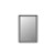 Madeli ILLUSION Lighted Mirror Cabinet 20" x 36" Right Hinged - Recessed Mount - Matte Black Frame - MC-IL2036-RM-04-R00-MB