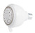 Whedon  FP52C Champagne Massage 5 Spray shower head, white