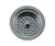 Mountain Plumbing  MT8799/BRS Traditional – 3-1/2" Duo Basket Strainer for Kitchen Sink - Brushed Stainless