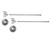 Mountain Plumbing Lavatory Supply Kit - Brass Oval Handle with 1/4 Ball Valve - Angle, No Trap - Polished Gold - MT493BO-NL/GPB