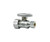 Mountain Plumbing Brass Oval Handle with 1/4 Turn Ball Valve - Lead Free - Straight (1/2" Compression) - Unlacquered Brass - MT410-NL/ULB