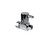 Mountain Plumbing Contemporary Lever Handle with 1/4 Turn Ceramic Disc Cartridge Valve - Lead Free - Straight (1/2" Compression) - PVD Brushed Bronze - MT5120L-NL/PVDBB
