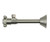 Mountain Plumbing Brass Cross Handle with 1/4 Turn Ceramic Disc Cartridge Valve - Lead Free - Angle Sweat - Pewter - MT416X-NL/PEW