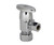 Mountain Plumbing Brass Oval Handle with 1/4 Turn Ceramic Disc Cartridge Valve - Lead Free - Angle (1/2" Compression) - Antique Brass - MT6003-NL/AB
