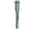 Mountain Plumbing Staitionary Dome Style Round Lavatory Drain - Without Overflow - White - MT744-2/WH