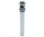 Mountain Plumbing EZ-CLICK™ Soft Touch Round Lavatory Drain - With Overflow - Brushed Stainless - MT741/BRS