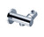 Mountain Plumbing Round Waterway Elbow with Adjustable Handshower Holder - Polished Nickel - MT41S/PN