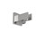 Mountain Plumbing Square Waterway Elbow with Handshower Holder - Chrome - MT51/CPB