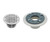 Mountain Plumbing  MT507A/PEW 4" Round Complete Shower Drain - ABS - Pewter