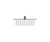 Mountain Plumbing 8" Square Rain Head Shower Head - Matte Black - MT11-8/MB