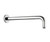 Mountain Plumbing  MT22/CPB Curved Round Wall Rain Shower Arm (12") - Chrome