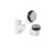 Mountain Plumbing  BDWUNVA/BN ABS Plumber's Half Kit with EZ Click Trim (Designer Face Plate) - Black Nickel