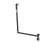 Mountain Plumbing Exposed Direct Outlet Bath Waste & Overflow with Swivel Neck & EZ-Click™ Drain (Extended) - Matte Black - BDEXP2-VA/MB