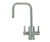 Mountain Plumbing Hot & Cold Water Faucet with Contemporary Round Body & Handles (90° Spout) - Polished Brass - MT1831-NL/PVD