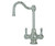 Mountain Plumbing  MT1871-NL/TB Hot & Cold Water Faucet with Traditional Double Curved Body & Curved Handles - Tuscan Brass