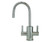 Mountain Plumbing  MT1841-NLD/PVDPN MB Mini Hot & Cold Faucet w/ PN Lever & Spout Tip - PVD Polished Nickel