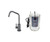 Mountain Plumbing Hot Water Faucet with Contemporary Round Body & Handle (120° Spout) & Little Gourmet® Premium Hot Water Tank - Brushed Stainless - MT1820DIY-NL/BRS