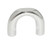 Top Knobs M547 PC Nouveau II Curved Door Pull 1 1/4" (c-c) - Polished Chrome