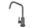 Mountain Plumbing Mini Hot Water Faucet with Angled Spout w/Knurled Accent - Chrome - MT1820-NLK/CPB