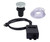 Mountain Plumbing Round Deluxe Flush Waste Disposer Air Switch with Freedom Mount - Oil Rubbed Bronze - MT957/ORB