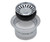 Mountain Plumbing Garbage Disposer Strainer & Stopper with Extended Flange - Ice White - MT202/IW