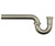 Mountain Plumbing 1-1/4" P-Trap - Traditional Style - No Flange - Black - MT301X/BL
