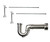 Mountain Plumbing Lavatory Supply Kit - Brass Oval Handle with 1/4 Turn Ball Valve - Angle Sweat, Massachusetts P-Trap - PVD Brushed Bronze - MT316MASS-NL/PVDBB