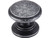 Top Knobs Ray 1 1/4" Diameter Round Knob, Black Iron - M353