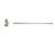 Mountain Plumbing Toilet Supply Kit - Contemporary Square Handle with 1/4 Turn Ceramic Disc Cartridge Valve - Angle, Flat Head Riser - PVD Brushed Bronze - MT5831-NL/PVDBB