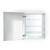 Krugg PLAZA2436 Plaza 24"x36" Medicine Cabinet