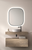 Lucena Bath Element 48" Niagara Wall Hung Vanity Cabinet with Shelf & White Vessel Sink
